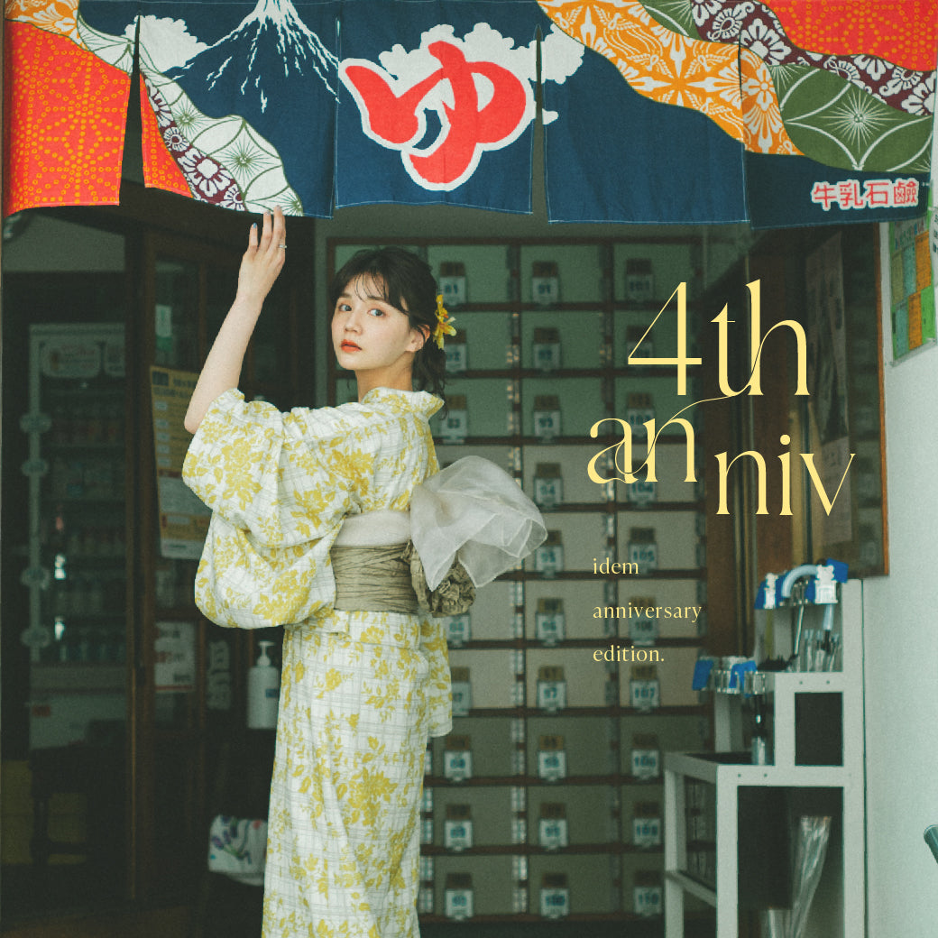 若者に人気のブランド original idem flower 浴衣 YUKATA 着物・浴衣