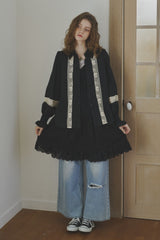 bohemian cotton lace blouse