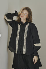 bohemian cotton lace blouse