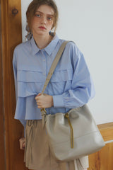 heart charm shoulder bag