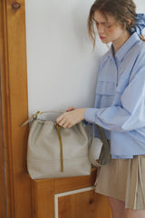 heart charm shoulder bag