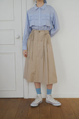 2way ribbon belt skirt