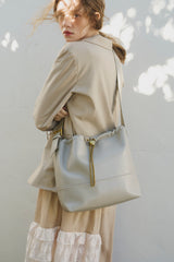 heart charm shoulder bag