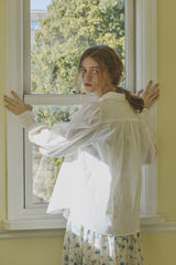 bohemian cotton lace blouse