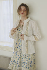 bohemian cotton lace blouse