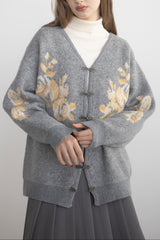 flower china cardigan