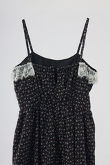 lace drawstring onepiece
