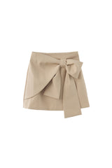 big ribbon mini skirt