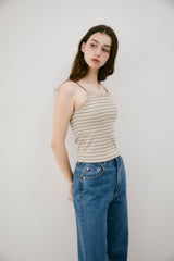 cup in tulle frill camisole ( NEW COLOR )