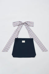 big ribbon tote bag