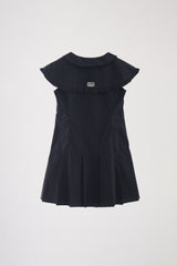 double collar sailor onepiece