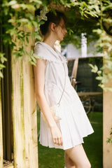 double collar sailor onepiece