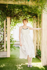 lace drawstring onepiece