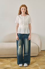 heart damage denim