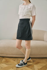 lace line mini skirt