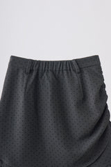 layered frill mini pants