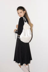 lace frill knapsack
