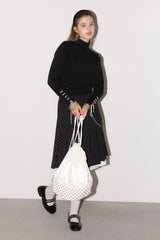 lace frill knapsack