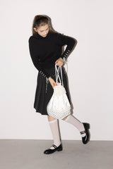 lace frill knapsack