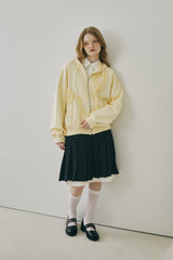 heart frill hoodie