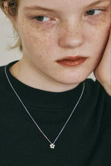 【 online store Exclusive 】silver925 flower necklace