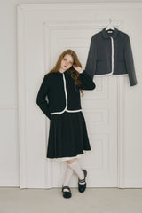 frill lady jacket