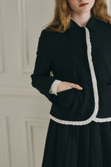 frill lady jacket