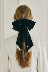big ribbon barrette