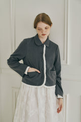frill lady jacket