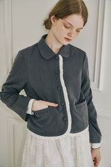 frill lady jacket