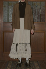 romantic lace ribbon skirt