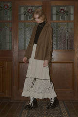 romantic lace ribbon skirt