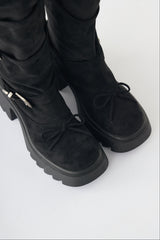 2way kushu-kushu suede boots