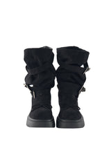 2way kushu-kushu suede boots