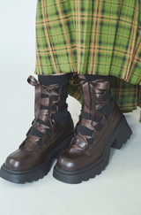 lace up socks boots