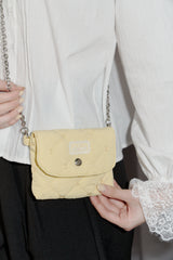 paddet chain pouch bag