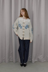 flower china cardigan