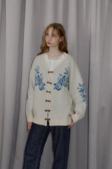 flower china cardigan