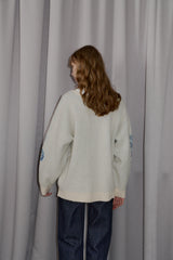 flower china cardigan