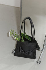 angel satin shoulder bag