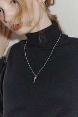 【 online store Exclusive 】silver925 heart key necklace