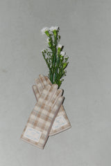 【 online store Exclusive 】british check gloves