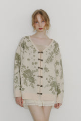 flower china cardigan