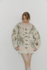 flower china cardigan