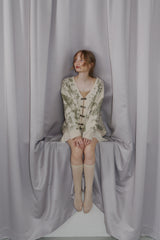 flower china cardigan