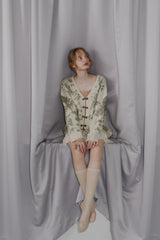 flower china cardigan