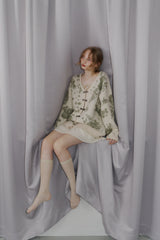 flower china cardigan