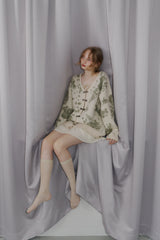 flower china cardigan