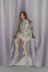 flower china cardigan