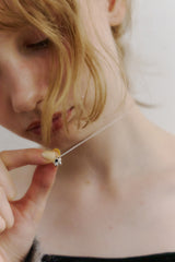 【 online store Exclusive 】silver925 flower necklace